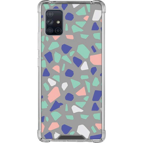 Cement Terrazzo Galaxy A51 5G Clear Case