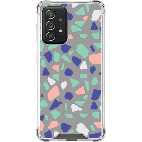 Cement Terrazzo Galaxy A52 5G Clear Case