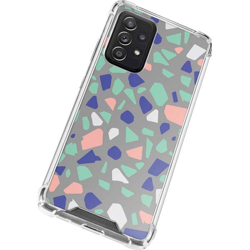 Cement Terrazzo Galaxy A52 5G Clear Case