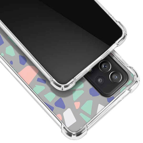Cement Terrazzo Galaxy A52 5G Clear Case