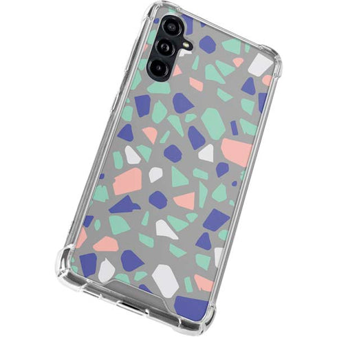 Cement Terrazzo Galaxy A54 5G Clear Case