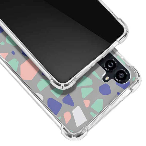 Cement Terrazzo Galaxy A54 5G Clear Case