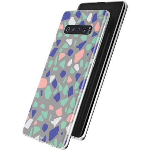Cement Terrazzo Galaxy S10 Skin