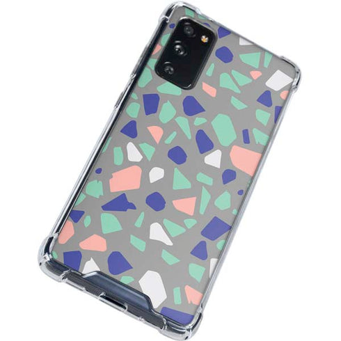 Cement Terrazzo Galaxy S20 FE Clear Case
