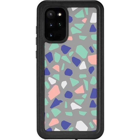 Cement Terrazzo Galaxy S20 Plus Waterproof Case