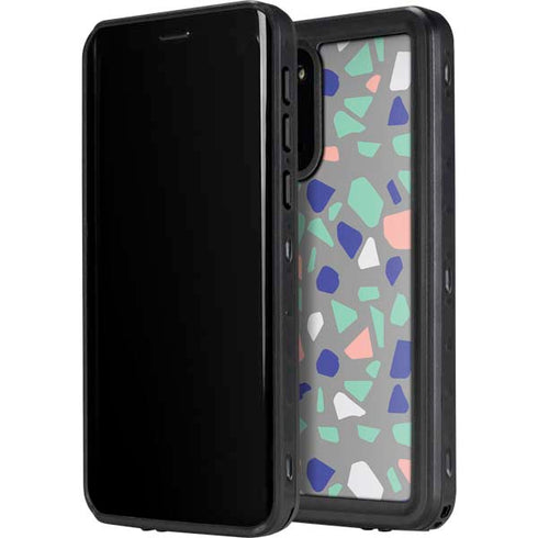 Cement Terrazzo Galaxy S20 Plus Waterproof Case