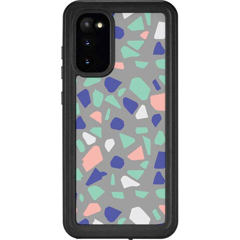 Cement Terrazzo Galaxy S20 Waterproof Case