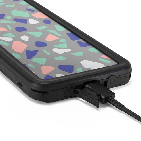 Cement Terrazzo Galaxy S20 Waterproof Case