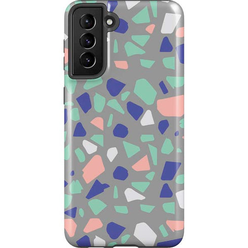 Cement Terrazzo Galaxy S21 FE Pro Case