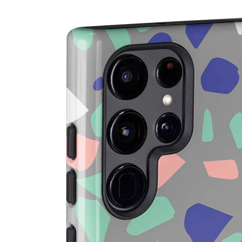 Cement Terrazzo Galaxy S22 Ultra Pro Case