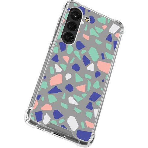 Cement Terrazzo Galaxy S23 Clear Case
