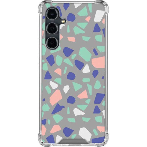 Cement Terrazzo Galaxy S23 FE Clear Case