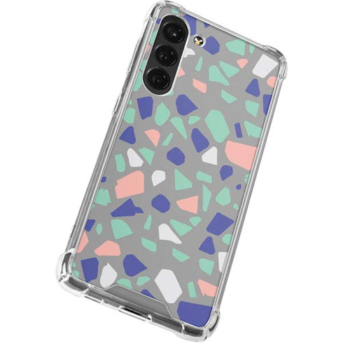 Cement Terrazzo Galaxy S23 Plus Clear Case