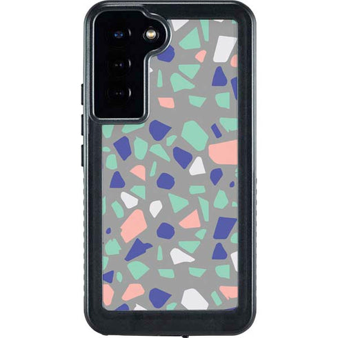 Cement Terrazzo Galaxy S23 Plus Waterproof Case