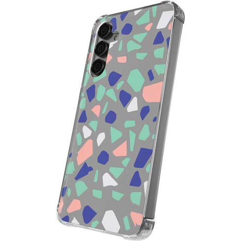 Cement Terrazzo Galaxy S24 Plus Clear Case
