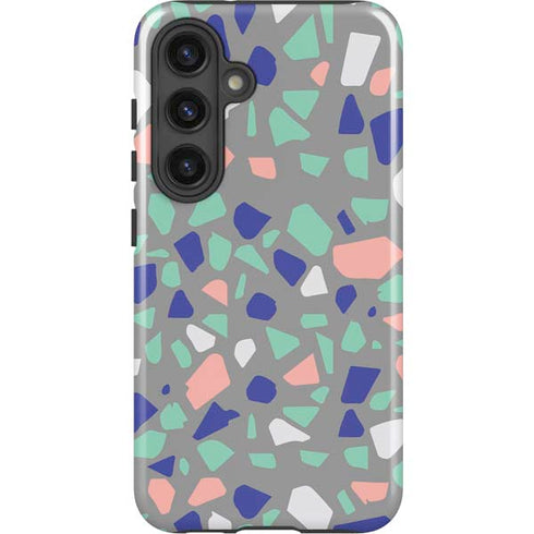 Cement Terrazzo Galaxy S24 Plus Impact Case