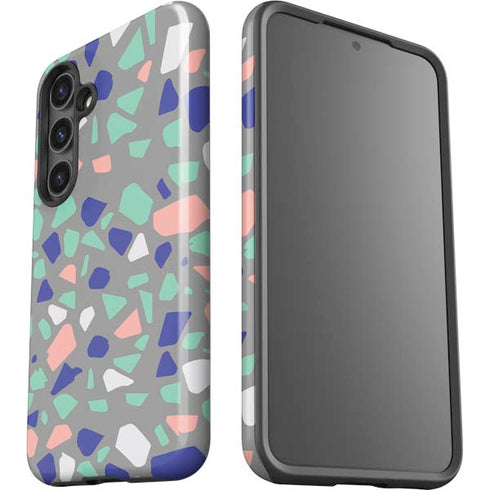 Cement Terrazzo Galaxy S24 Plus Impact Case