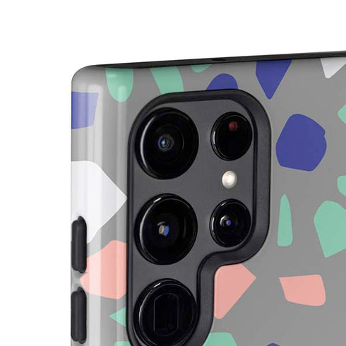 Cement Terrazzo Galaxy S24 Ultra Impact Case