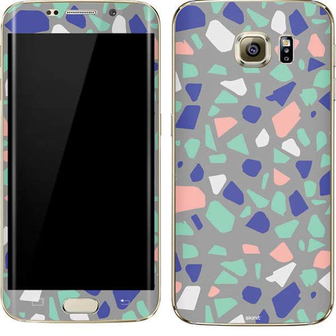 Cement Terrazzo Galaxy S7 Edge Skin