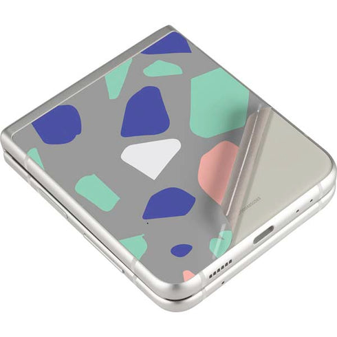 Cement Terrazzo Galaxy Z Flip3 5G Skin