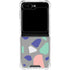 Cement Terrazzo Galaxy Z Flip5 5G Clear Case