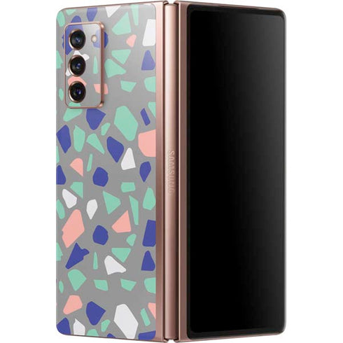 Cement Terrazzo Galaxy Z Fold2 5G Skin