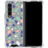 Cement Terrazzo Galaxy Z Fold4 5G Clear Case