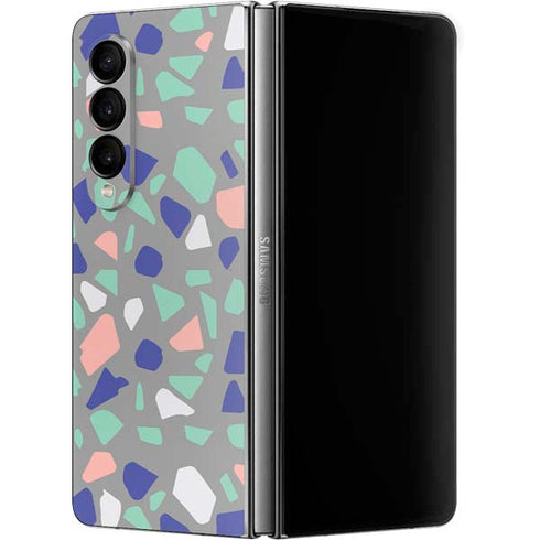 Cement Terrazzo Galaxy Z Fold4 5G Skin
