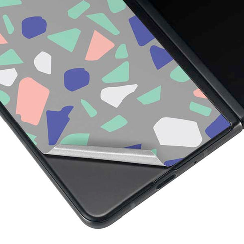 Cement Terrazzo Galaxy Z Fold4 5G Skin