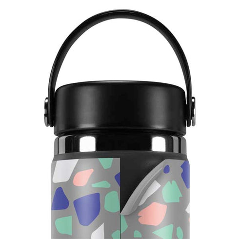 Cement Terrazzo Hydro Flask 20oz Wide Mouth Skin
