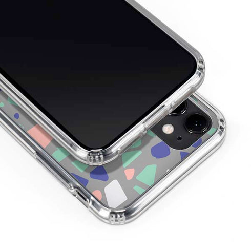 Cement Terrazzo iPhone 11 Clear Case