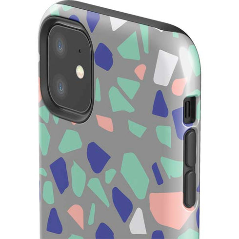 Cement Terrazzo iPhone 11 Impact Case