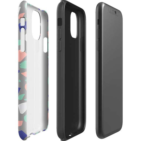 Cement Terrazzo iPhone 11 Impact Case
