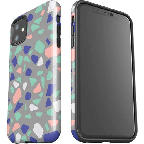 Cement Terrazzo iPhone 11 Impact Case