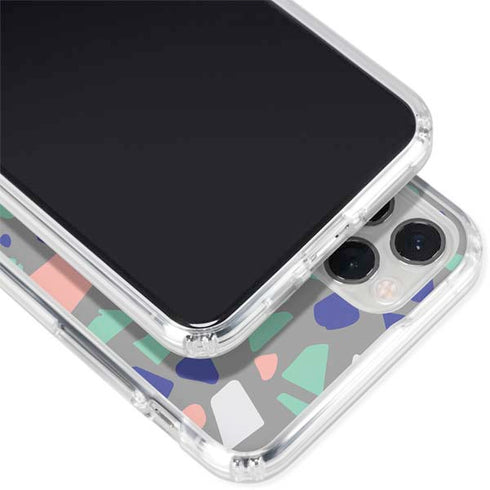 Cement Terrazzo iPhone 11 Pro Clear Case