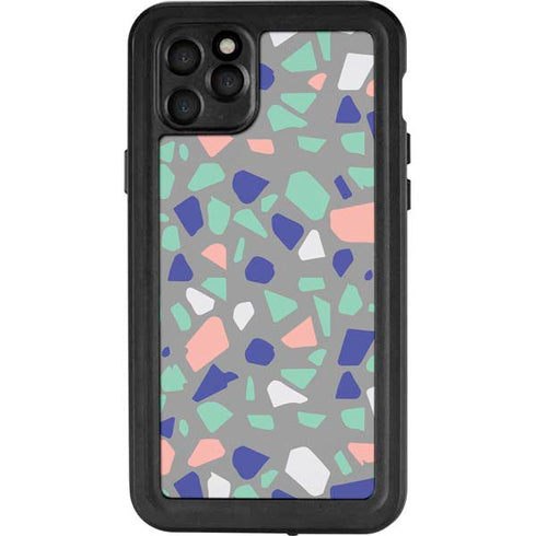 Cement Terrazzo iPhone 11 Pro Max Waterproof Case