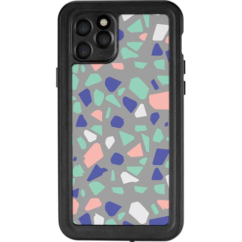 Cement Terrazzo iPhone 11 Pro Waterproof Case