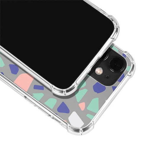 Cement Terrazzo iPhone 12 Clear Case