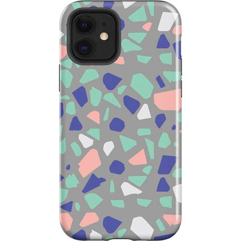 Cement Terrazzo iPhone 12 Impact Case
