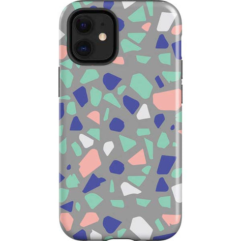 Cement Terrazzo iPhone 12 Mini Impact Case
