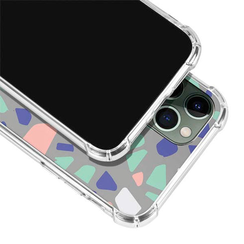 Cement Terrazzo iPhone 12 Pro Clear Case
