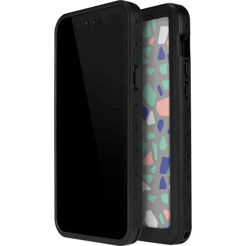 Cement Terrazzo iPhone 12 Pro Waterproof Case