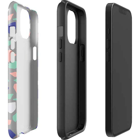 Cement Terrazzo iPhone 15 Impact Case
