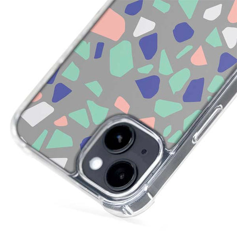 Cement Terrazzo iPhone 15 Plus MagSafe Case
