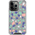 Cement Terrazzo iPhone 15 Pro Clear Case