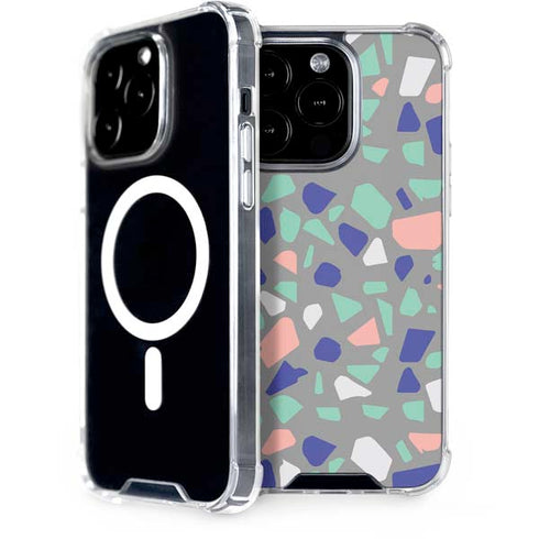 Cement Terrazzo iPhone 14 Pro MagSafe Case