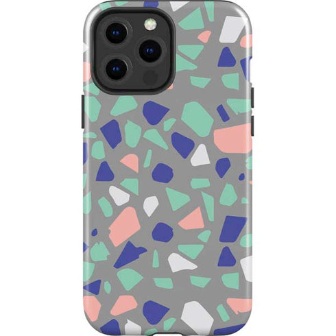 Cement Terrazzo iPhone 14 Pro Max Impact Case