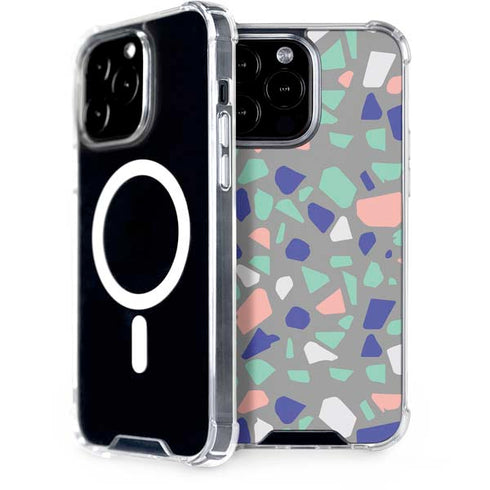 Cement Terrazzo iPhone 14 Pro Max MagSafe Case