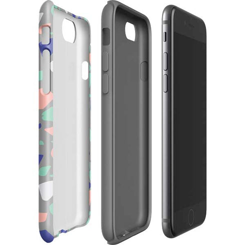 Cement Terrazzo iPhone SE (2nd & 3rd Gen) Pro Case