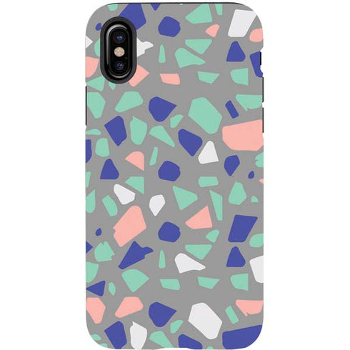 Cement Terrazzo iPhone X Pro Case